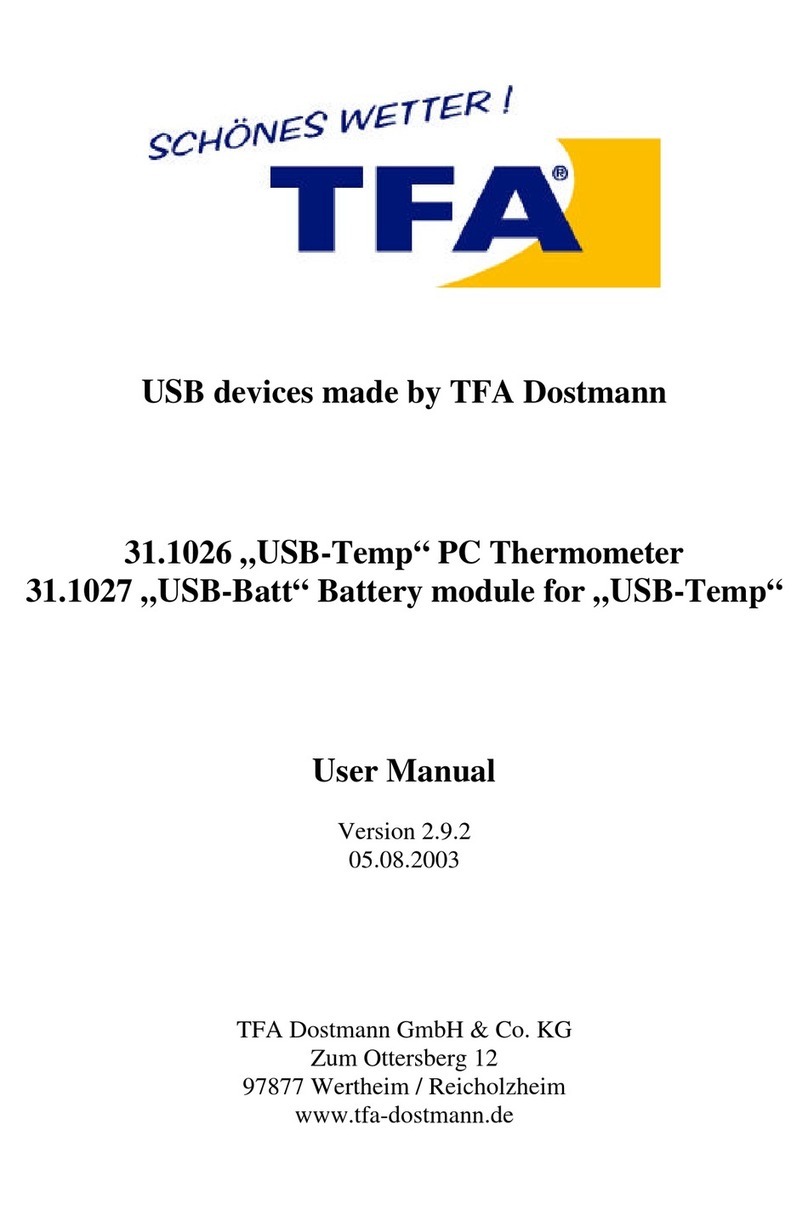 TFA USB-Temp user manual
