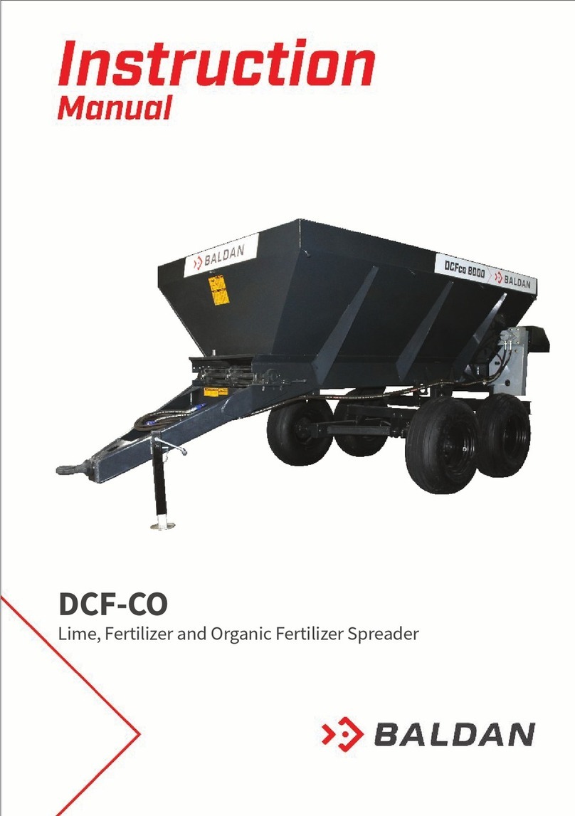 Baldan DCF-CO instruction manual