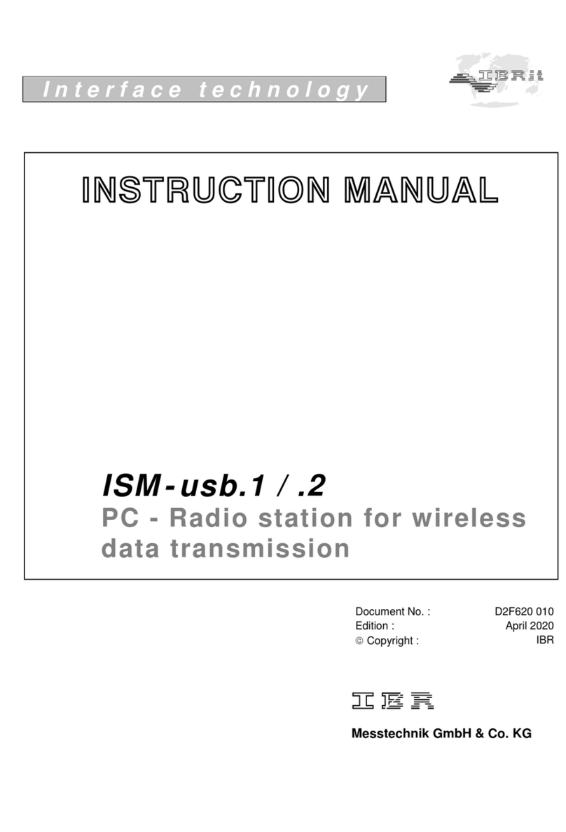 IBR ISM-usb.1 instruction manual IBR ISM-usb.1 instruction manual