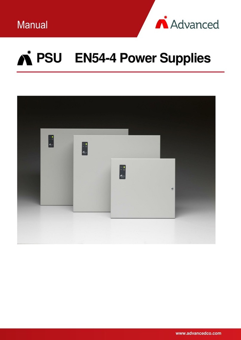 Advanced PSU EN54-4 manual