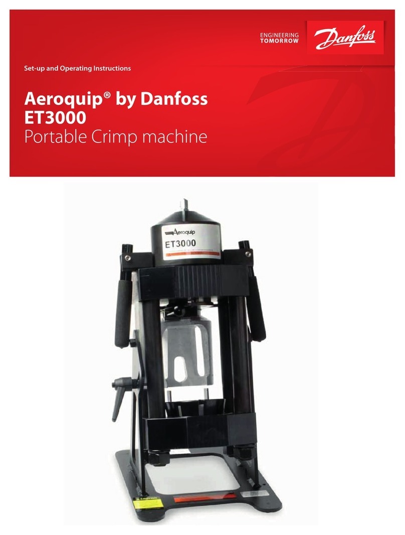 Danfoss Aeroquip ET3000 Installation manual
