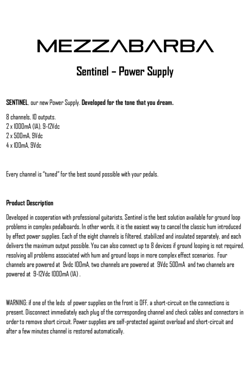 Mezzabarba Sentinel manual
