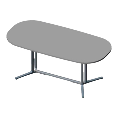 Herman Miller Everywhere Tables DTW1DG User manual