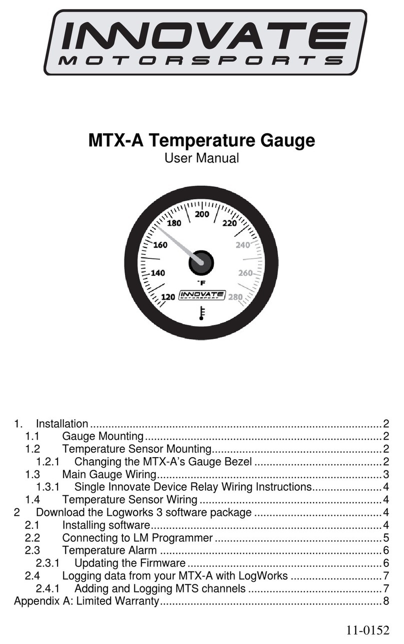 Innovate Motorsports MTX-A user manual