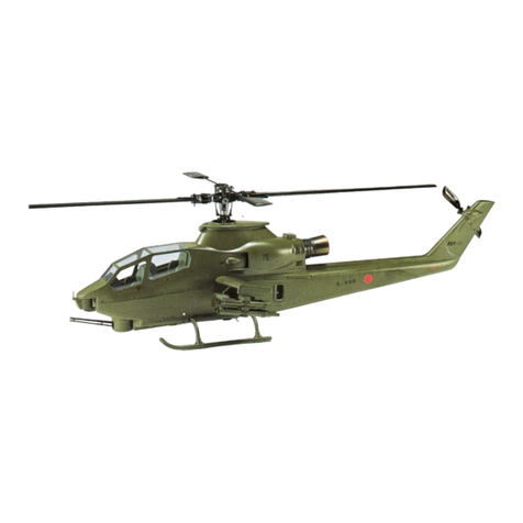 Hirobo TOWCOBRA AH-1S III BODY KIT instruction manual