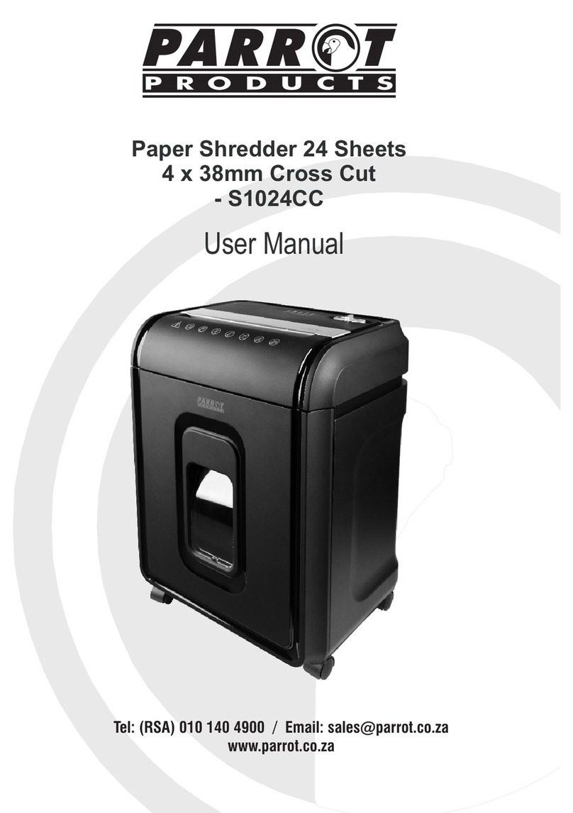 Parrot Products S1024CC user manual