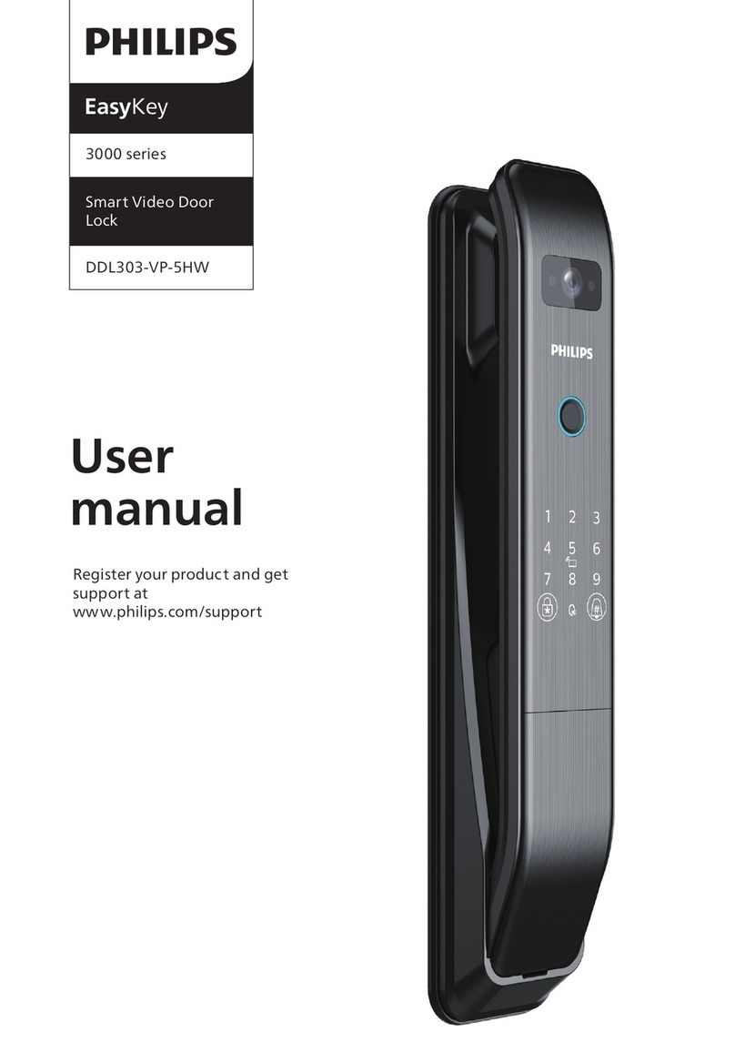 Philips EasyKey 3000 Series user manual
