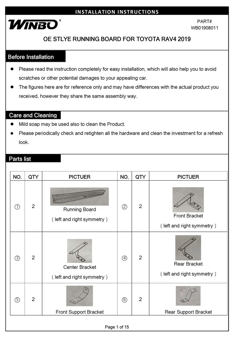 WINBO WB01908011 installation instructions