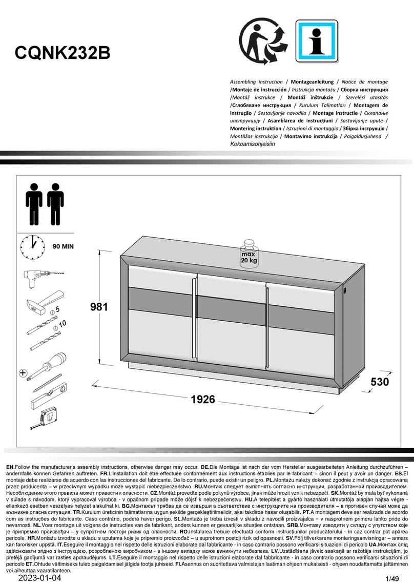 Forte CQNK232B User manual
