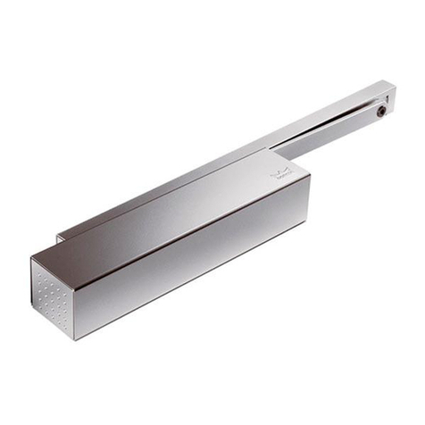 Dorma TS93 T installation instructions