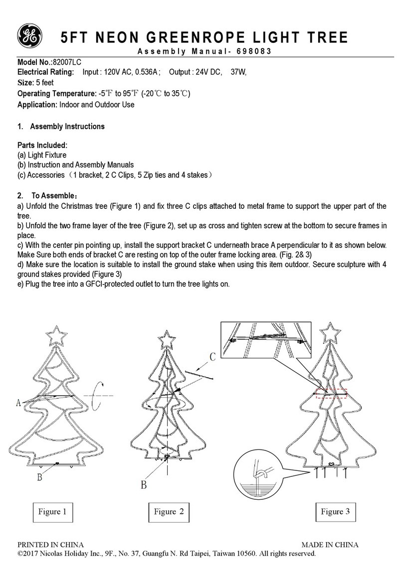 GE 82007LC Assembly manual