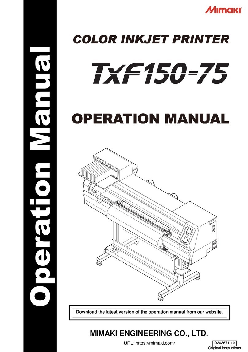 MIMAKI TxF150-75 User manual