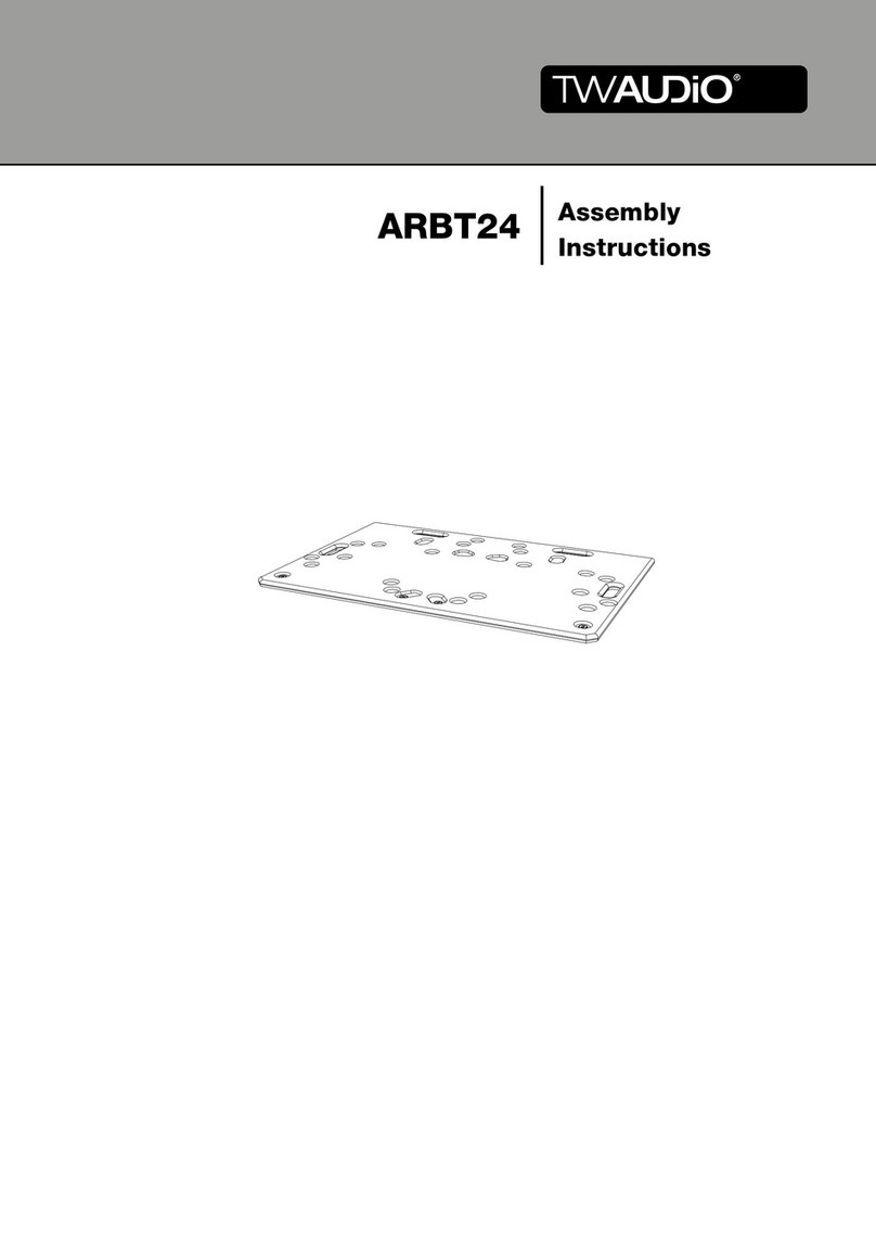 TW Audio ARBT24 Assembly instructions