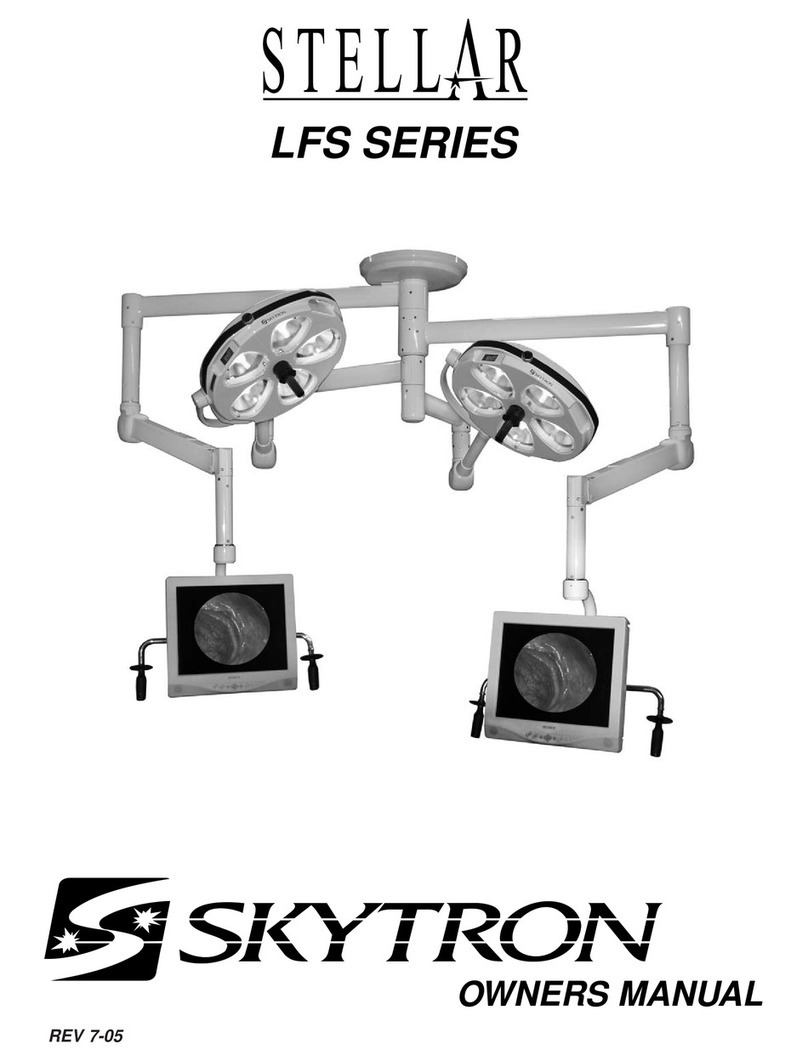 Skytron STELLAR LFS Series owner's manual