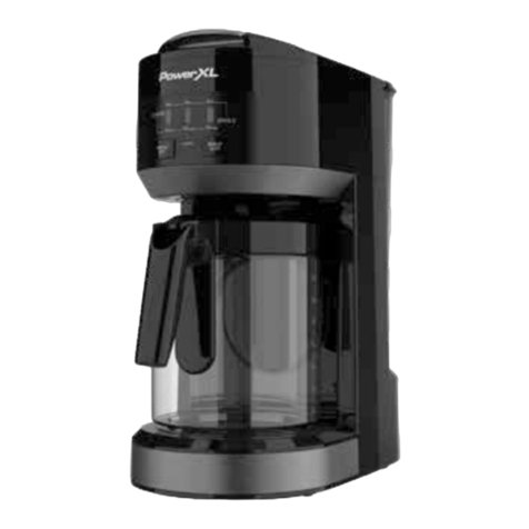 PowerXL DUAL BREW SS0441 Series User manual