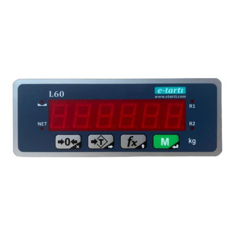 e-tarti L60 Technical manual