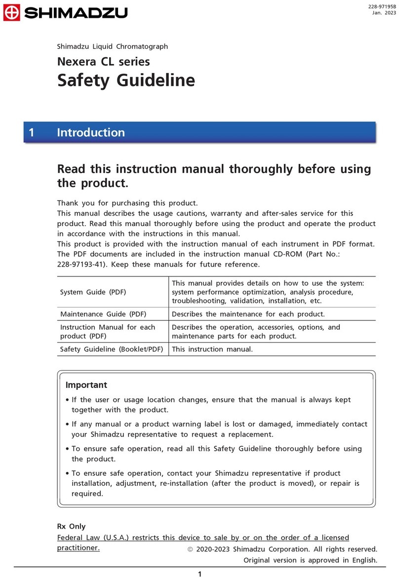 Shimadzu Nexera CL Series Instruction Manual