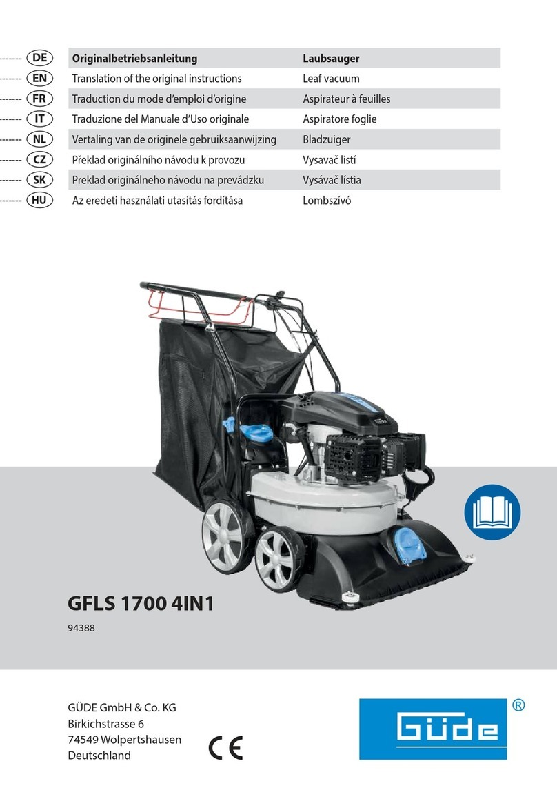 GÜDE GFLS 1700 4IN1 Translation of the original instructions