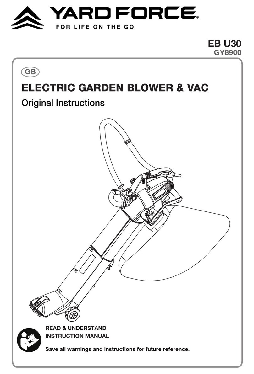 Yard force EB U30 User manual Yard force EB U30 User manual