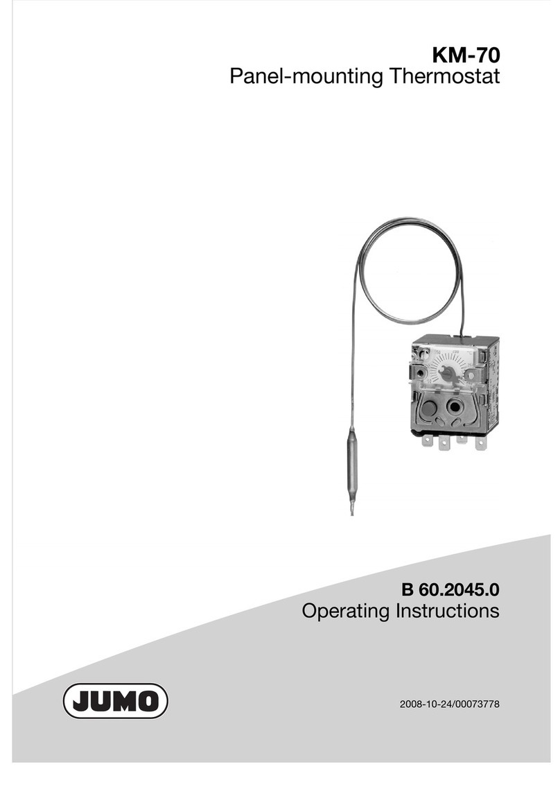 JUMO KM-70 operating instructions