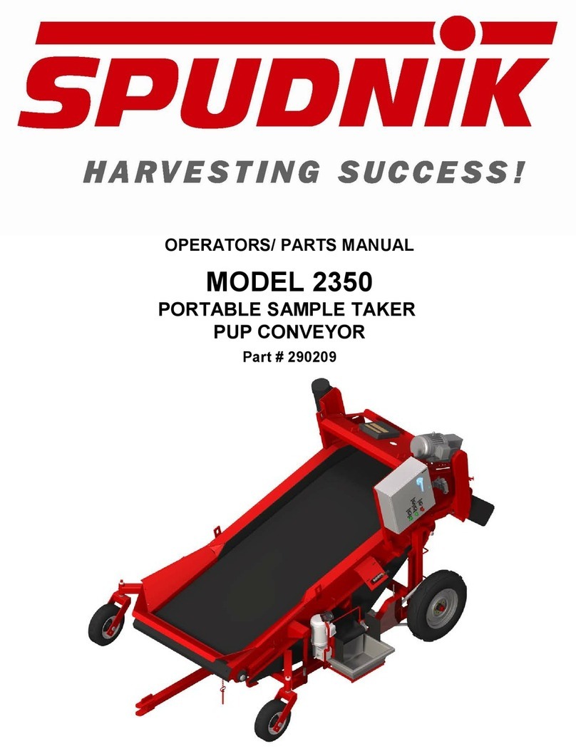 Spudnik 2350 Operator's manual