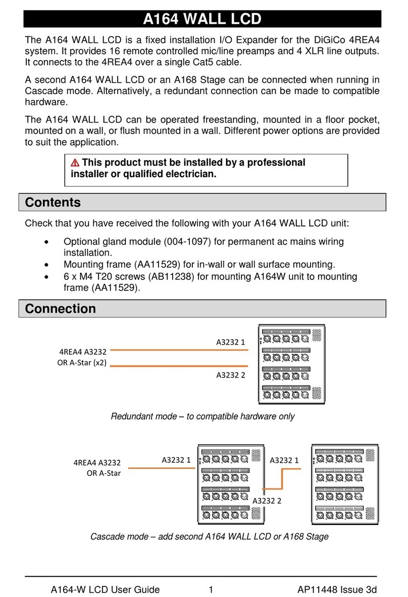 digico A164 user guide
