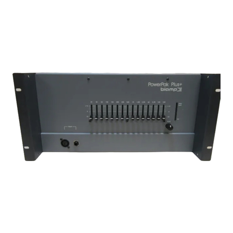 Biamp POWERPAK PLUS+ User manual