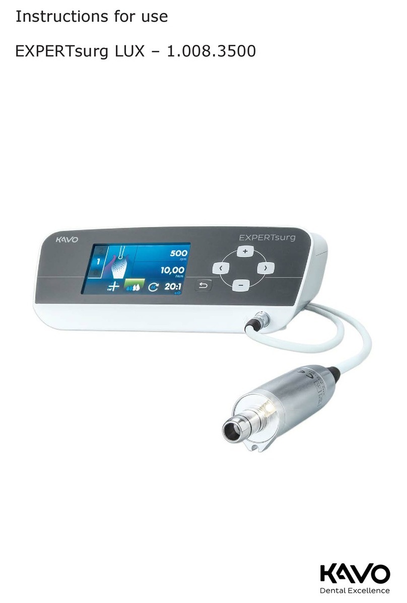 KaVo EXPERTsurg LUX Instructions for use