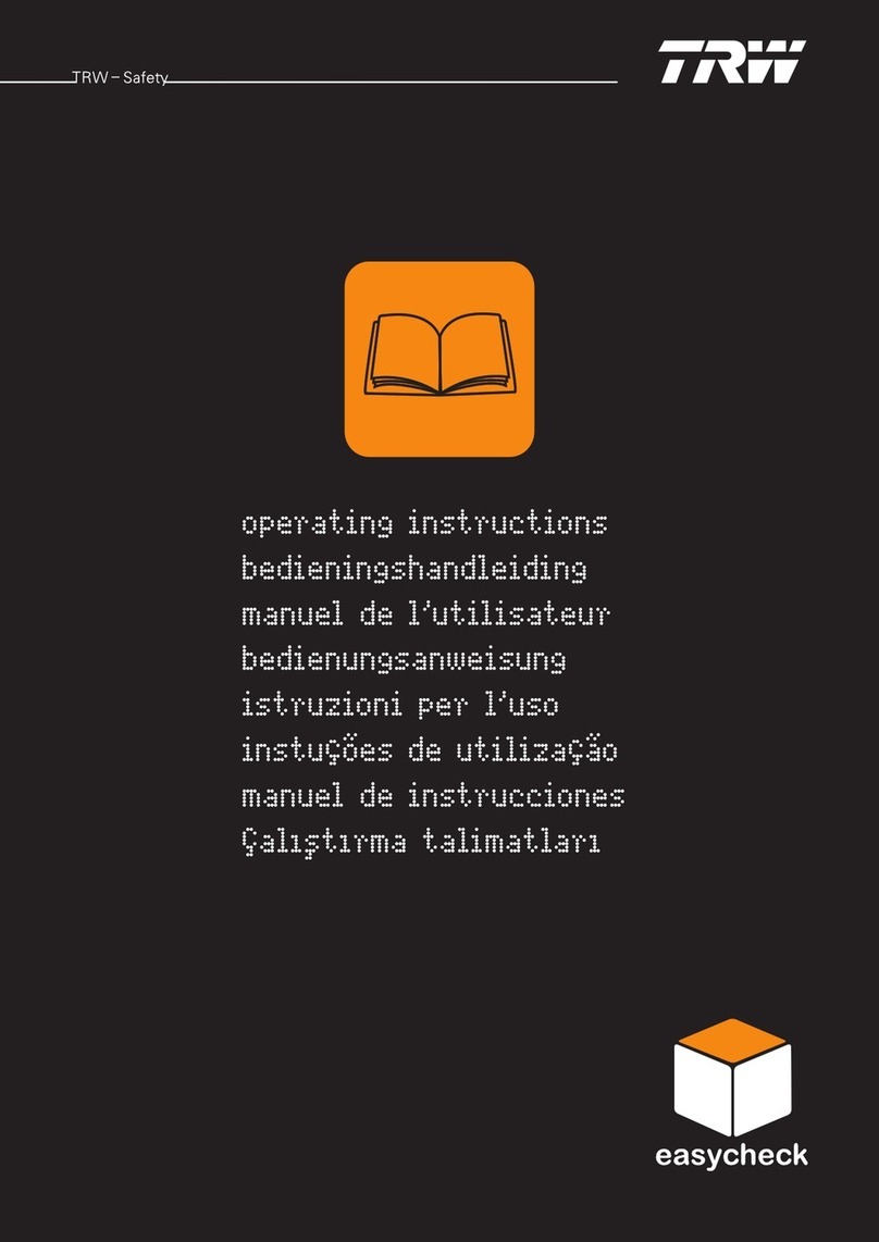 TRW Easycheck operating instructions
