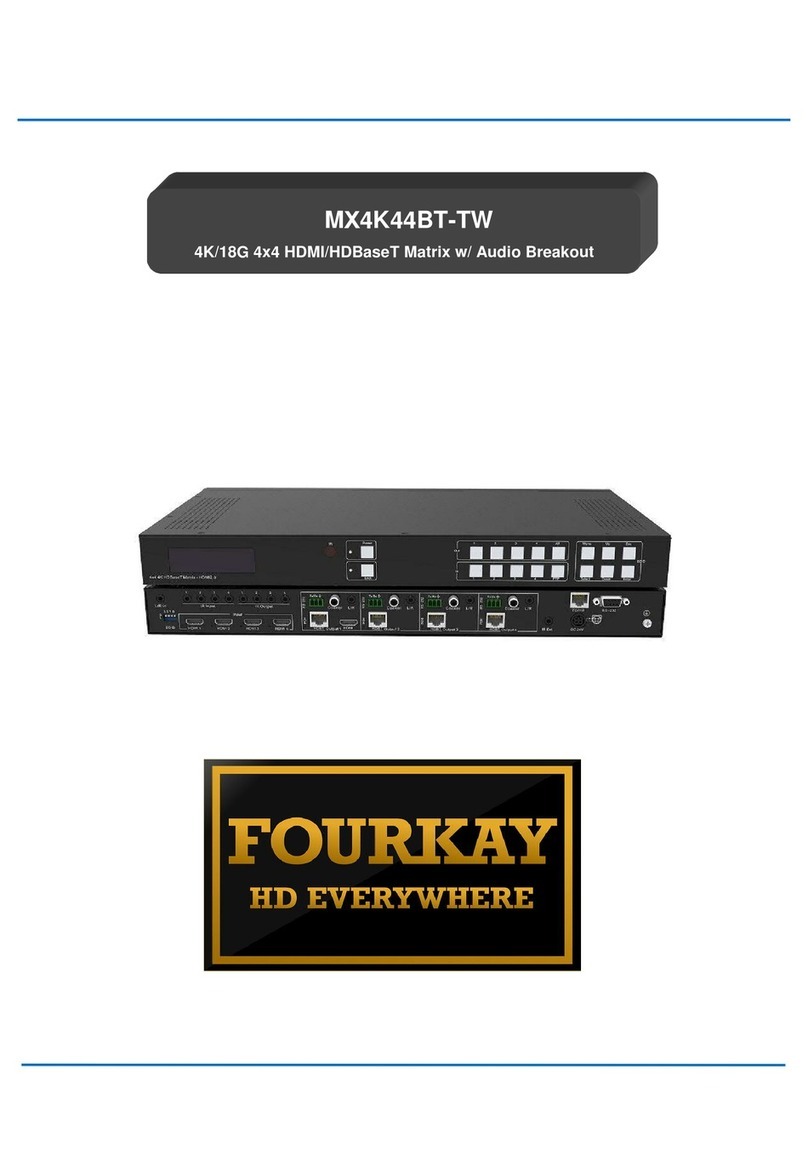 FOURKAY MX4K44BT-TW instructions