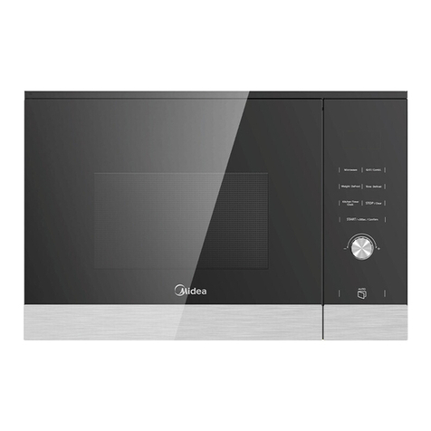 Midea MW 25 DI BK user manual