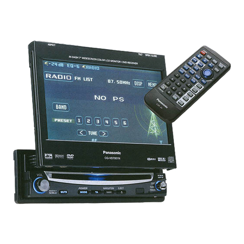 Panasonic CQ-VD7001N User manual Panasonic CQ-VD7001N User manual