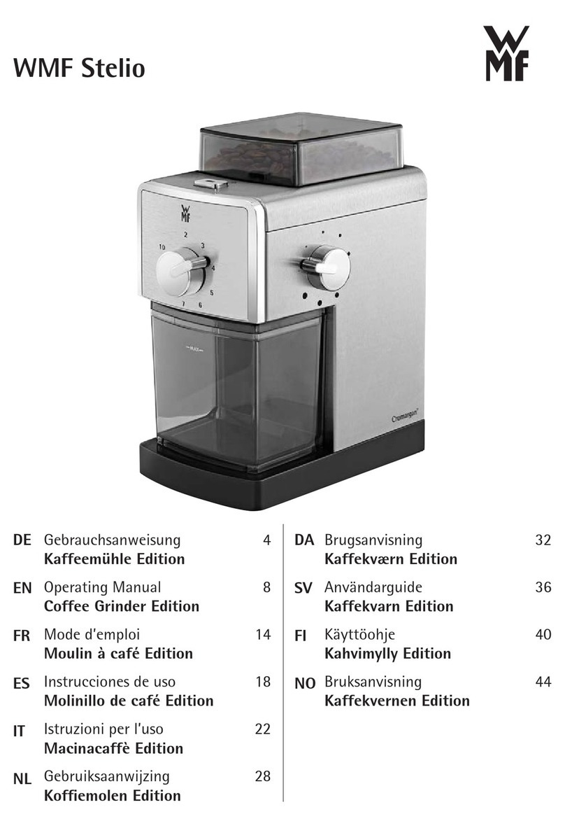 WMF STELIO operating manual