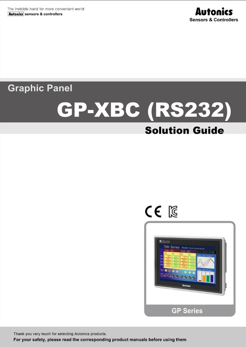 Autonics GP-XBC Solution guide