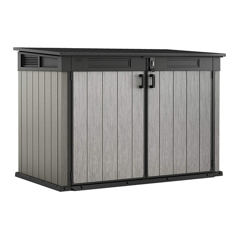Keter GRANDE STORE User manual Keter GRANDE STORE User manual
