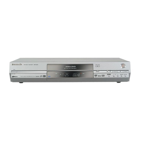 Panasonic DMR-E85HP Service manual