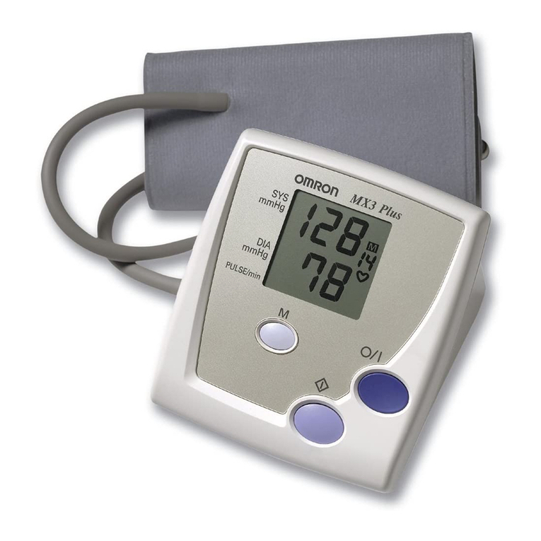 Omron MX 3 Plus User manual