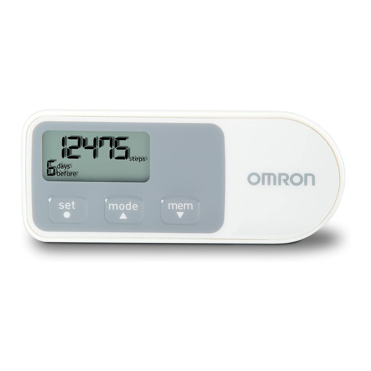 Omron HJ-320 user manual