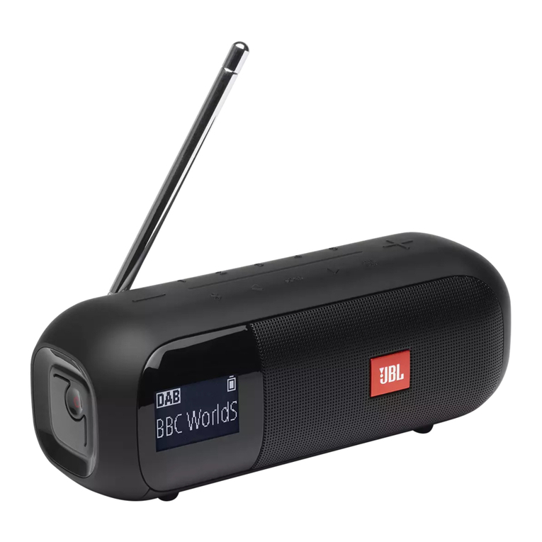 JBL Harman TUNER2 quick start guide