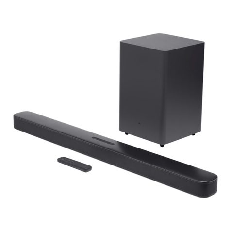 JBL Harman BAR 2.1 DEEP BASS user manual