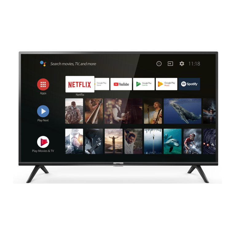 TCL 32ES560 User manual