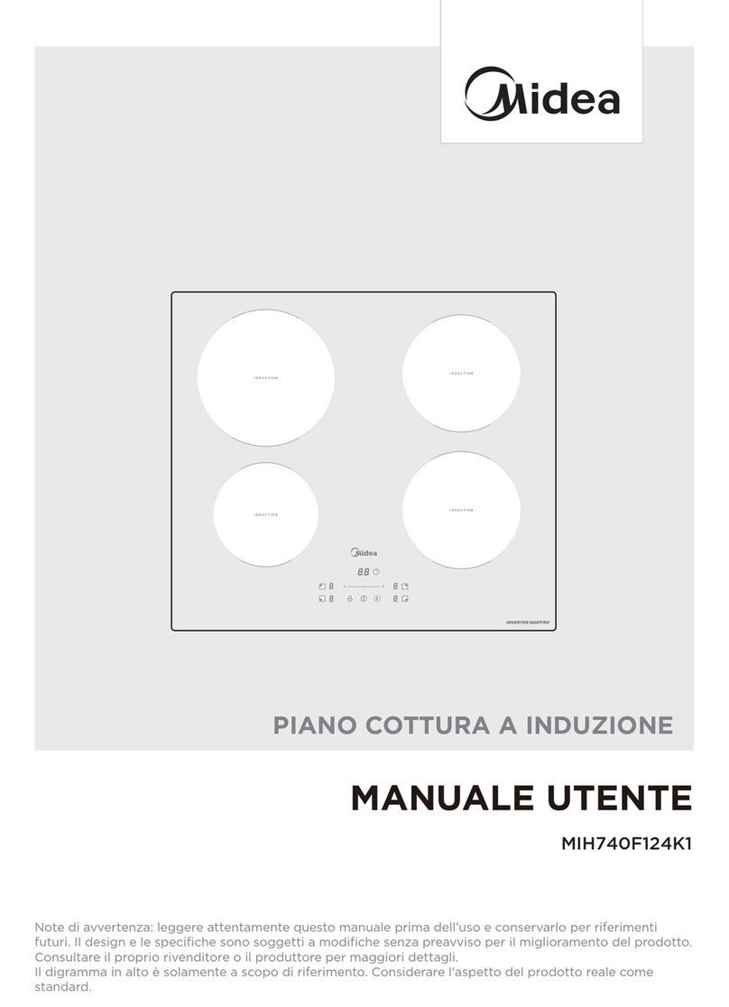Midea MIH740F124K1 User manual Midea MIH740F124K1 User manual