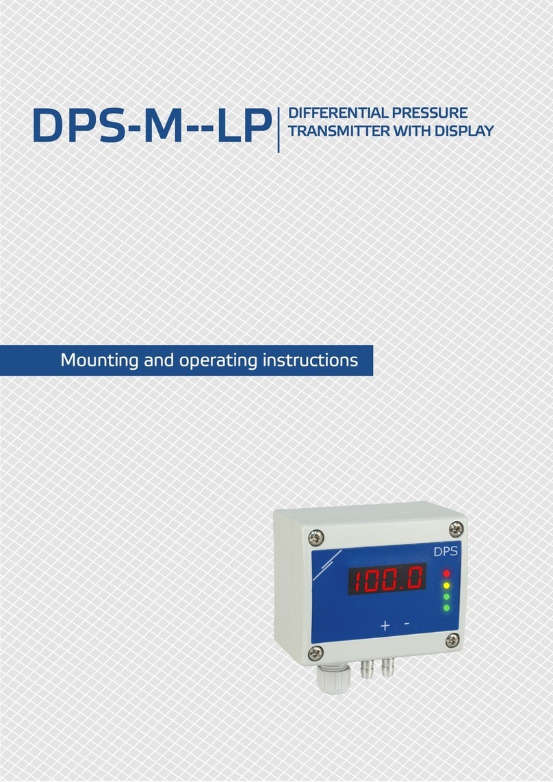 Sentera Controls DPS-M-LP Service manual