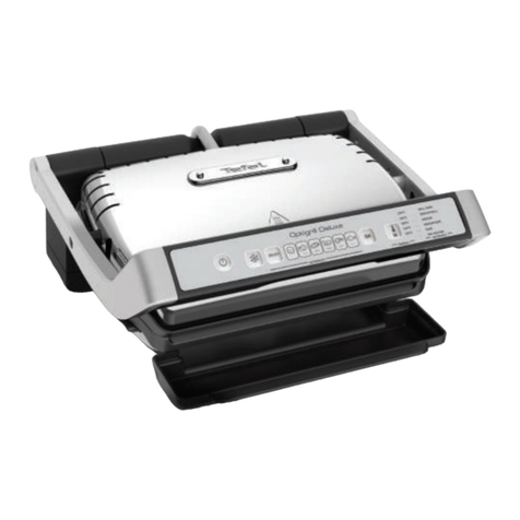 TEFAL OptiGrill+ Deluxe User manual TEFAL OptiGrill+ Deluxe User manual