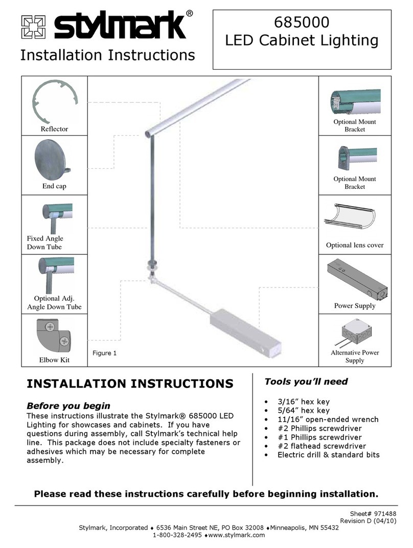 Stylmark 685000 installation instructions