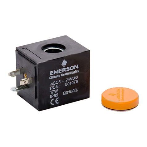 Emerson Coils ASC3 Series User manual