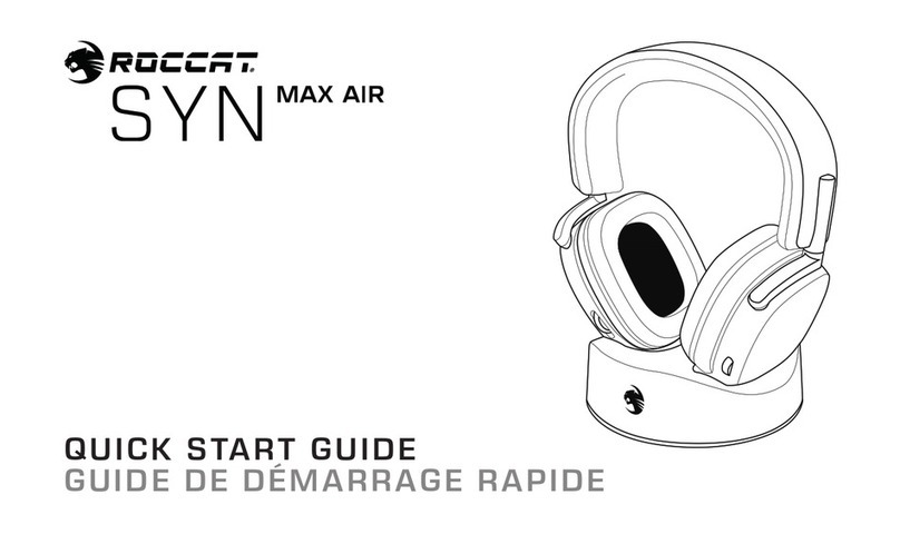Roccat SYN MAX AIR quick start guide