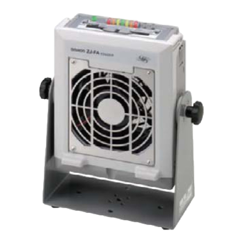 Omron ZJ-FA10V Series instruction sheet