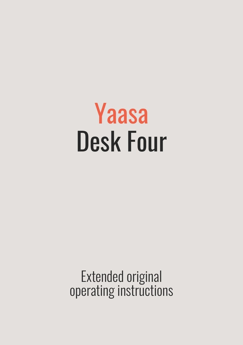 Yaasa Desk Four Original operating instructions