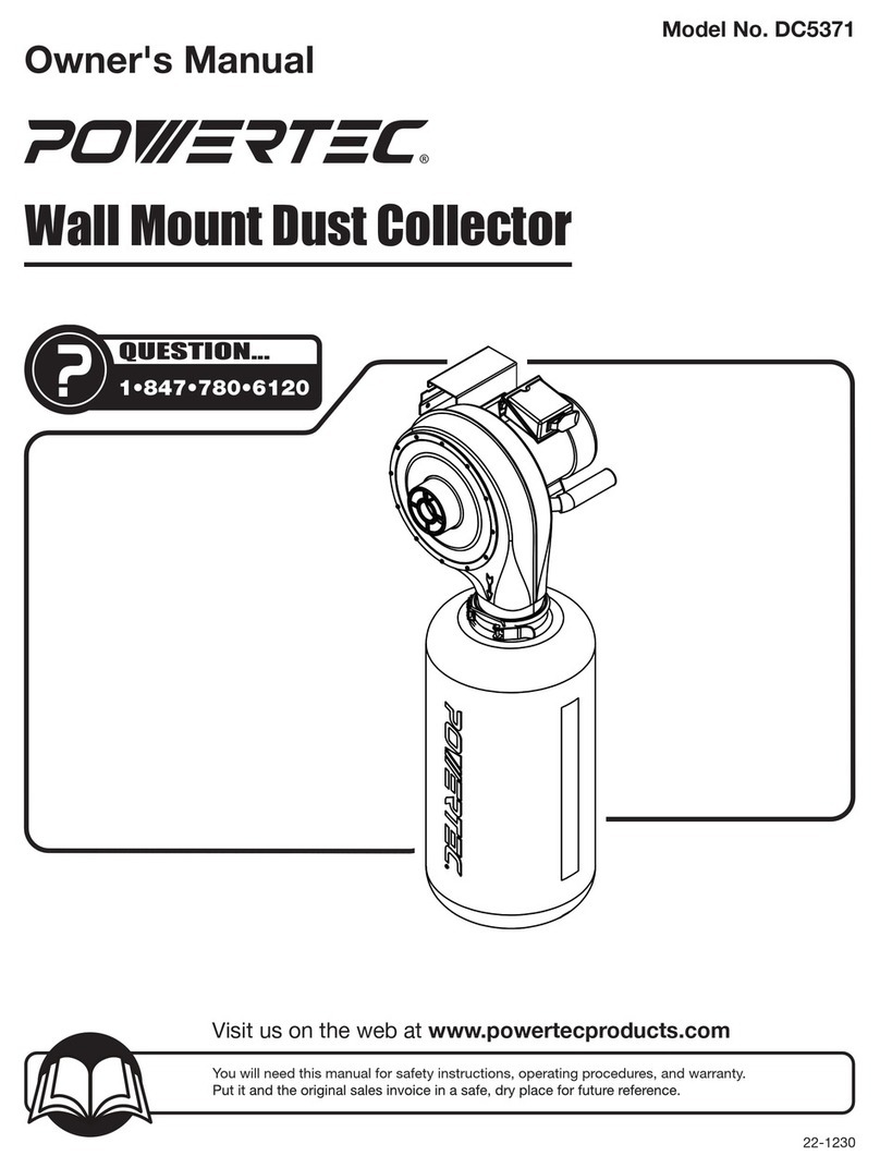Power Tec DC5371 owner's manual